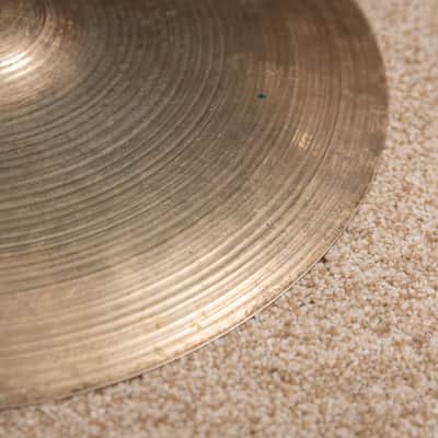 Vintage Zildjian 14" Thin Hi Hat Cymbals 706g 729g image 11