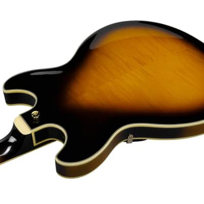 Ibanez John Scofield Signature  6 String Electric Guitar w/Case - Vintage Yellow Sunburst (JSM10VYS) image 4