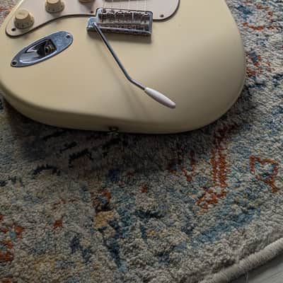 Fender Jimi Hendrix Artist Series Tribute Stratocaster 1997 USA Olympic White image 3