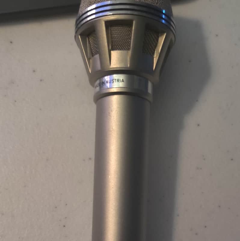 AKG D190E Vintage Dynamic Microphone 1976 - Silver image 1