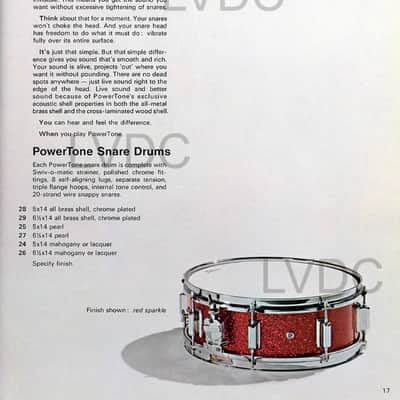 Rogers Powertone 1960s - COB image 9