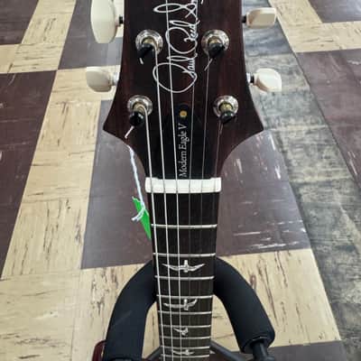 PRS Modern Eagle V 2023 - Present - Charcoal Cherry Burst image 4