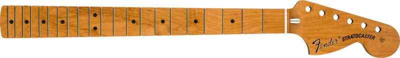 Fender Roasted Maple Vintera Mod '70's Stratocaster Neck 21 Medium Jumbo Frets 9.5" "C" Shape