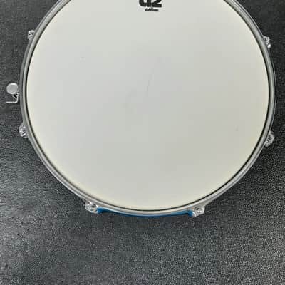 NOS DDrum D2 Series 5.5" x 14" Snare Drum with snare stand in Midnight Black image 2
