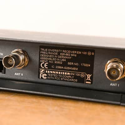 Sennheiser ew 100 G2 Bodypack Wireless System 626-662MHz NO POWER SUPPLY CG010ZE image 8