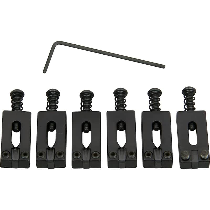 Graph Tech String Saver Classics Strat & Tele 2-1/16" Spacing Black image 1
