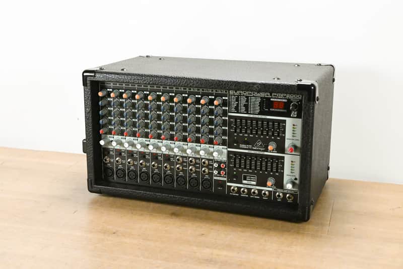 Behringer Europower PMP2000  800-Watt 10-Channel Powered Mixer CG015GS image 1