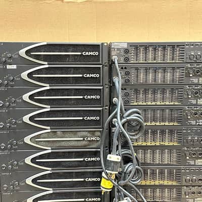 CAMCO VORTEX 6 2-Channel Professional Power Amplifier #A006 (LOT OF 2) THS image 9