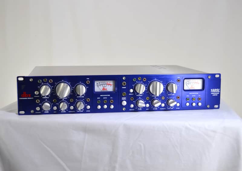 DBX 160sl Blue Rackmount Studio Recording Compressor Limiter | Reverb