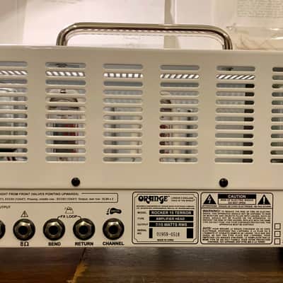 Orange Rocker 15 Terror 2-Channel 15-Watt Guitar Amp Head 2018 - Present - White image 2