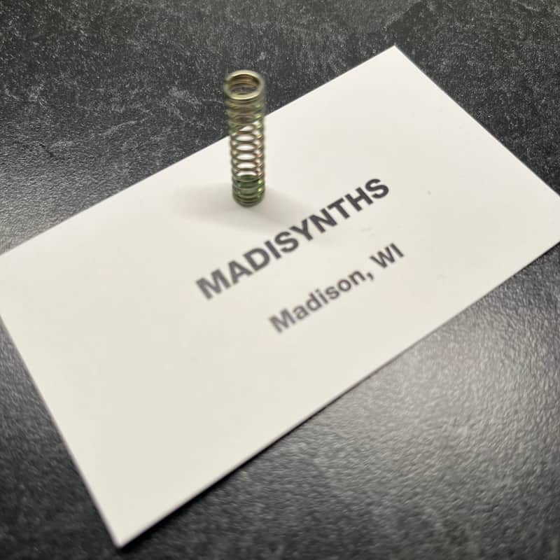Matsushita Replacement Key Spring (ESK-8012 Keybeds) for E-Mu Emulator II, Kawai K1, K1 II, K4, K11, Korg DP-80, DS-8, Rhodes Chroma Polaris image 1