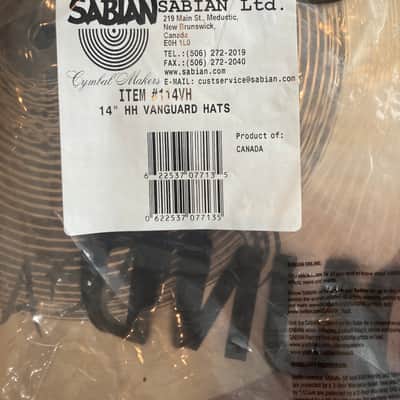 Sabian Vanguard HH 14 hi hats 2020 - Gold image 7