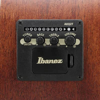 Ibanez PNB14EOPN Parlor Acoustic/Electric Bass - Open Pore Natural (PNB14EOPN) image 8