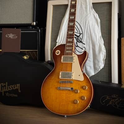 Gibson Custom Shop Billy Gibbons "Pearly Gates" Les Paul Std. VOS "Holy Grail" Ltd. Run! Serial: #BG145 nur 3,92kg!  2009 - VOS Pearly Gates Burst image 6