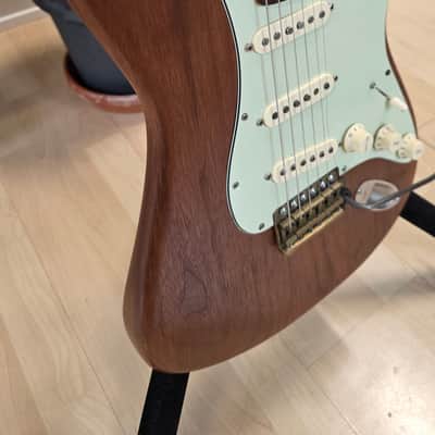 ESP SE Stratocaster Custom 80s Natural Mahogany Body USA Kent Armstrong Vintage American DiMarzio Pickup Brass Kahler Bridge Gotoh Switch MIJ Japan UK Fender Super Strat Parts Guitar Partscaster image 19