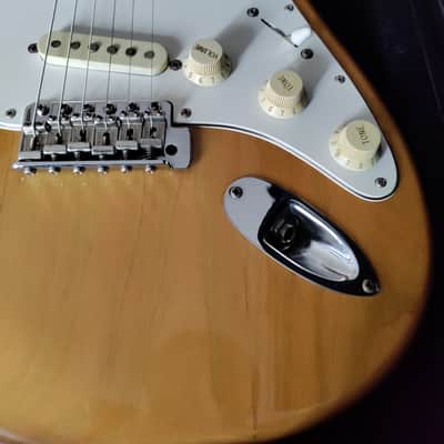 1997 Fender Stratocaster MIJ 1967 Reissue Natural Ash w/HSC image 11