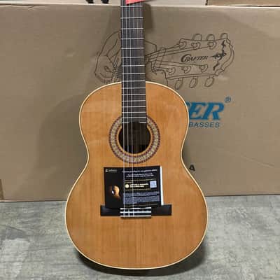 Admira A8 acoustic-electric classical nylon string guitar MADE in SPAIN with solid cedar top, Electrified series image 4