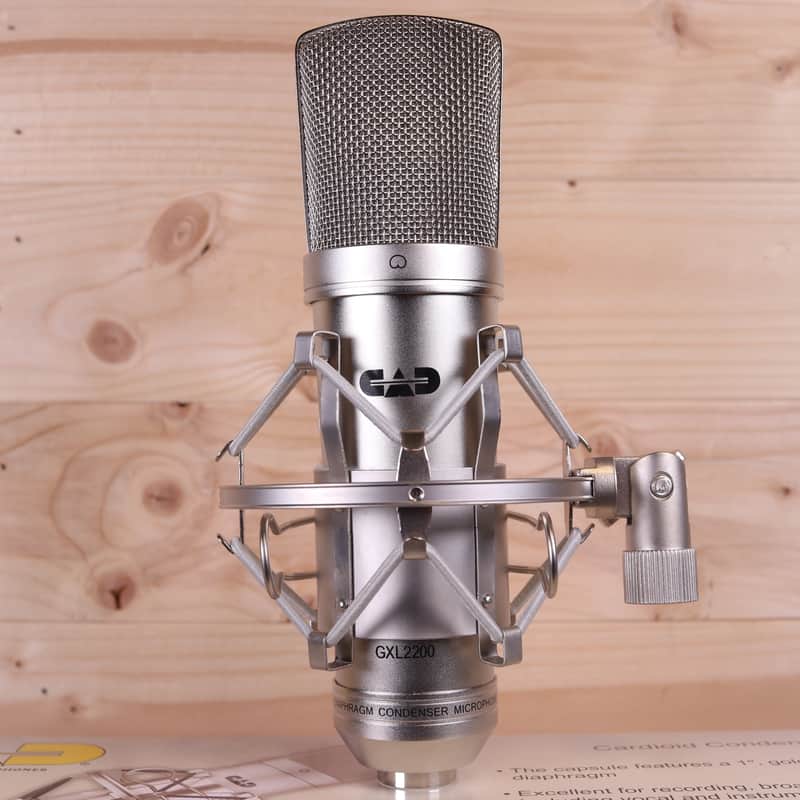 CAD GXL2200 Large Diaphragm Cardioid Condenser Microphone w/ Shock Mount image 1