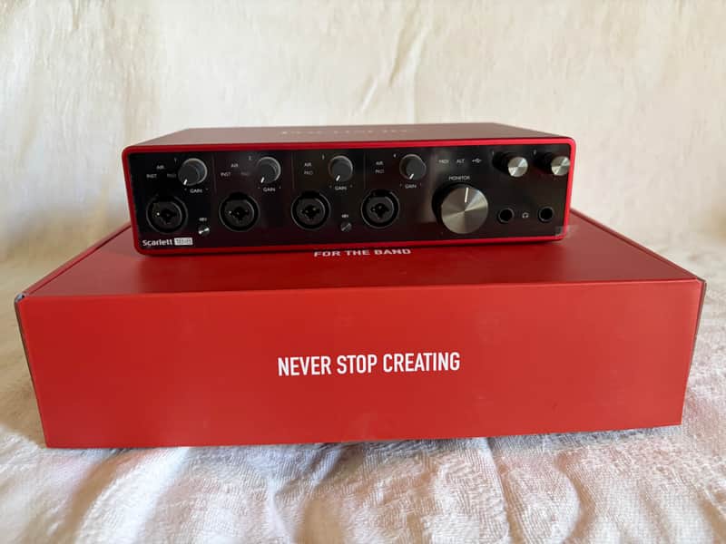 Focusrite Scarlett 18i8 3rd Gen USB Audio Interface 2019 - Present - Red / Black image 1