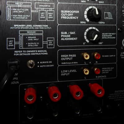 Paradigm PW-2200 powered subwoofer with fresh new foam surround image 5
