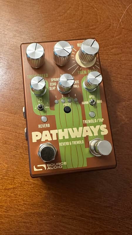 Source Audio Pathways Reverb & Tremolo 2026 - Present - Orange image 1