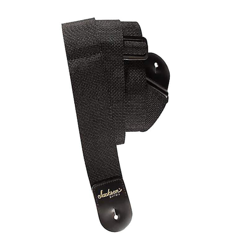 Jackson 2" Nylon Embroidered Guitar Strap image 1