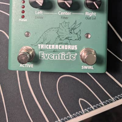 Eventide TriceraChorus Pedal 2021 - Green image 1