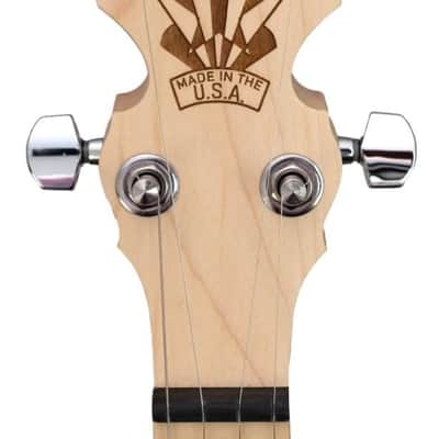 Deering Goodtime Deco 5-String Openback Banjo (D-G) image 8