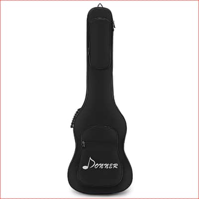 Donner 43/39 Inch Premium Electric Bass Guitar Gig Bag Backpack Case Cover Water-Resistant Nonwovens image 3