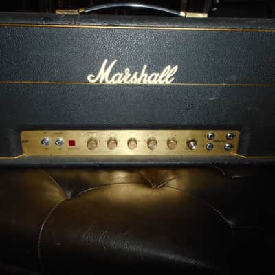 Marshall JMP 1992 Super Bass 2-Channel 100-Watt Head 1971 - Black image 1