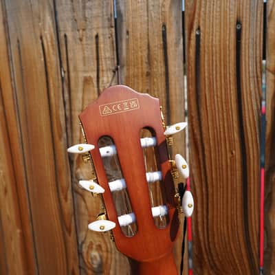 IBANEZ FRH10N RGF Rose Metallic Gold Flat 6-String Classical Electric Guitar image 8