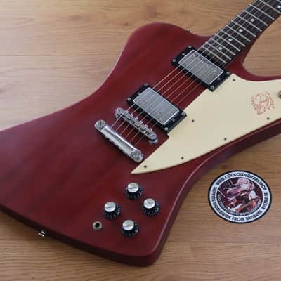2006 Epiphone Korea Limited Edition Custom Shop Firebird (Worn Cherry) image 1