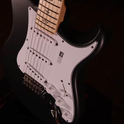 PRS Silver Sky Electric Guitar - Black T with Maple Fretboard 9294 image 7