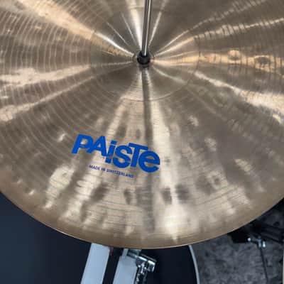 Paiste 14" 2000 Medium Hi-Hat Cymbals (Pair) 1986 - 1993 - Traditional image 3
