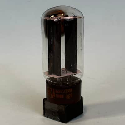 1962 RCA 5R4GYB Vintage Brown Base Black Plate Side D Getter Rectifier Tube!T472 image 4