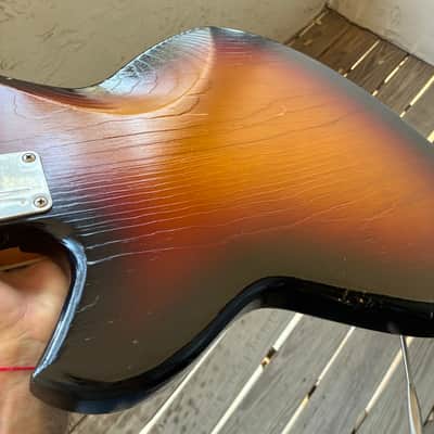 YouTube vid in Description Novo Serus J HH stainless steel frets ebony Sunburst mastery electric guitar image 16