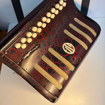 Accordion Made in Italy 1900s image 17