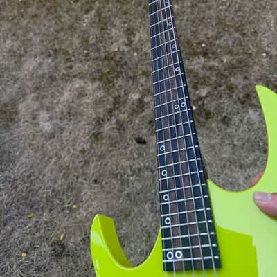 Kiesel Kiesel Kyber Left handed Black Limba. Royal ebony acid green lh lefty 2026 image 16