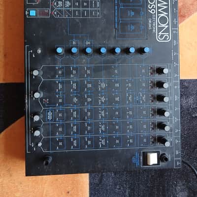Simmons SDS9 6-Channel Drum Synthesizer 1985 - Black image 1