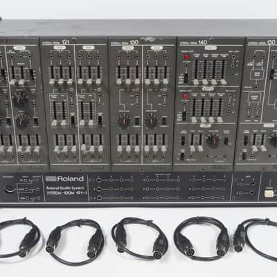 [SALE Ends Feb 7] Roland SYSTEM-100M Analog Modular Synthesizer Studio System Model 112 / 121 / 130 / 140 / 150 / 191 image 1