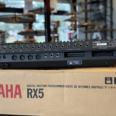 Yamaha RX5 Digital Rhythm Programmer 1986 - Black image 3