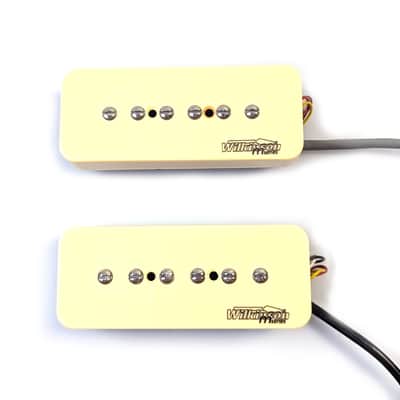Fuzzy Duck™ Black Series Single Coil Pickups for Stratocasters (Middle) - Cream with Logo image 5