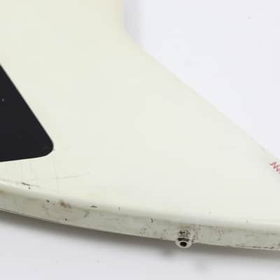 1980's Hamer Blitz Bass White Sparkle image 10