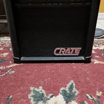 Crate BX-15 12-Watt 1x8" Bass Practice Amp 2000s - Black image 1