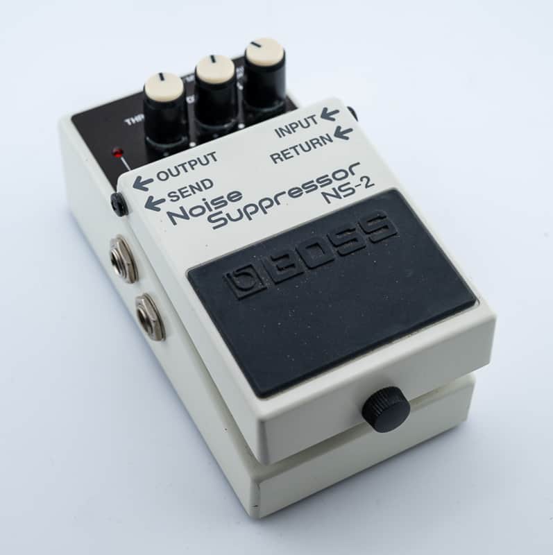 Boss NS-2 Noise Suppressor (Silver Label) 1989 - Present - White image 1
