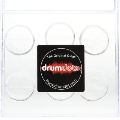 Drumdots Drumdots Mini Drum Dampeners - 6-pack image 2