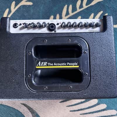 AER Compact 60/4 60-Watt 1x8" Acoustic Guitar Combo 2020s - Black image 4