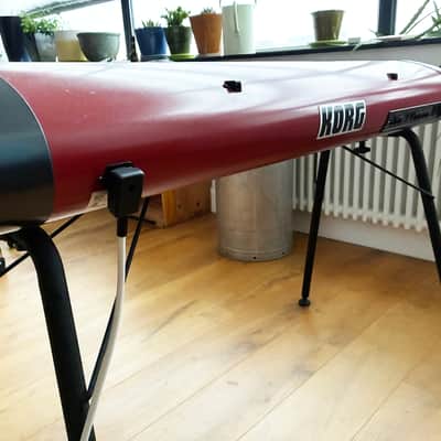 Korg Korg SV1-73 Stage Vintage Digital Piano 2012 - Reverse keys, red body image 8