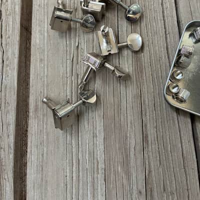 Fender Vintage style tuning pegs machine heads machines  - Chrome project Stratocaster telecaster Jaguar Mustang image 7