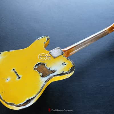 Fender Telecaster Yellow Heavy Aged Heavy Relic Bild 3